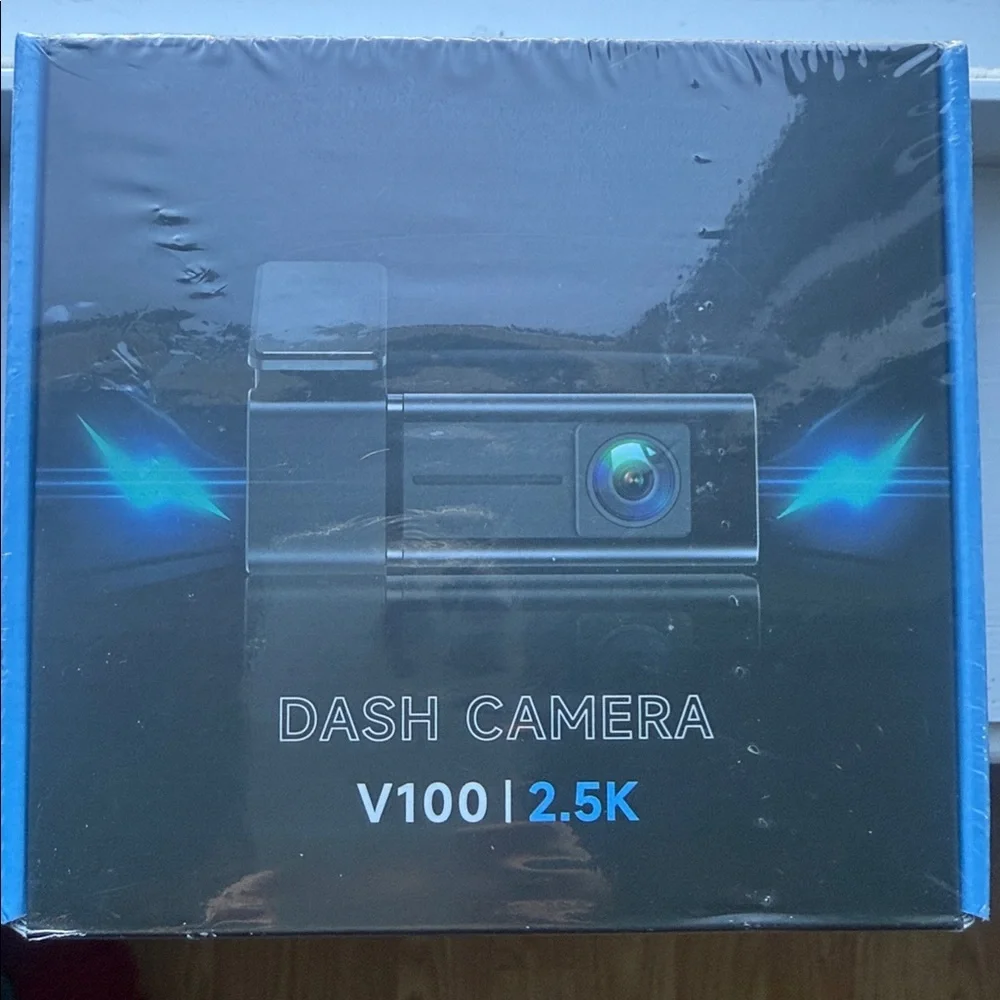 V100 2.5K Black Dash Camera